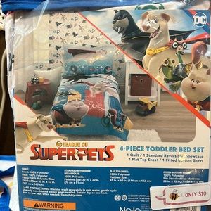Super pets toddler bed set